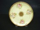 Antique Bavaria Plate - Pink Roses