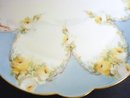 Hand Decorated Plate - Yellow Roses