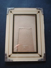 Deco Reverse Painted Frame