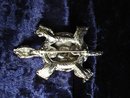 Very Pretty Vintage Turtle Brooch