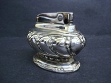 Ronson Cigarette Lighter Silver - Crown