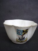 Shelley Sugar Bowl Crestware - Oban
