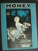 1924 Sheet Music - Honey Fox Trot