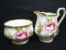 Cream and Sugar Set by Royal Albert