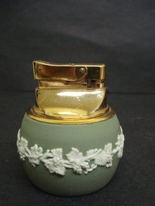 Wedgwood Table Lighter Green Jasperware