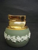 Wedgwood Table Lighter Green Jasperware