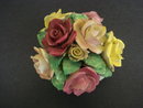 Staffordshire China Flowers/Vase Floral