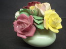 Staffordshire China Flowers/Vase Floral