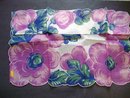 1940-50's Floral Printed Handkerchief