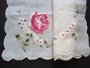 Gorgeous Vintage Hanky Handkerchief