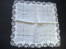 Antique Wedding Handkerchief