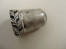 Beautiful Sterling Thimble