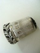 Beautiful Sterling Thimble