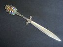 Sterling Letter Opener - 1902 Vancouver
