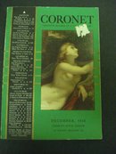 1938 CORONET Magazine Cover - Study of Venus