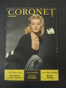 1941 CORONET Magazine Cover Girl Miss Paaris