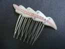 Vintage Hair Comb and Rhinestones