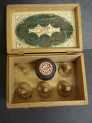 Mauchlineware Spool Thread Box