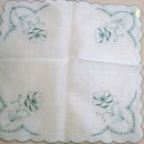Fascinating Embroidered Handkerchief Hanky
