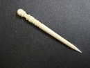 WONDERFUL Early 1900's Sewing Bone Stiletto Tool