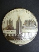 Ladies Powder Compact - 1933/34 World's Fair Chicago