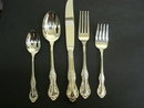 Silver Flatware Service Set 30 Pieces