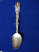 Filigree Silver Souvenir Spoon ACORES