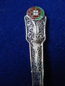 Filigree Silver Souvenir Spoon ACORES