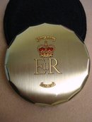 1952-1977 Powder Compact Silver Jubilee E II R