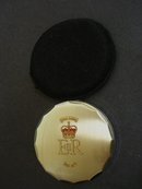 1952-1977 Powder Compact Silver Jubilee E II R