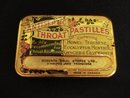 Antique Tin Box Throat Pastilles