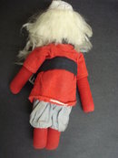 Antique Cloth Doll Young Santa
