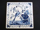 Beautiful Trivet Tile - White/Blue
