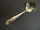 Silver Condiment Ladle Elegant