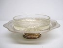 Silver Butter Dish / Glass Liner