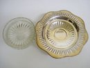 Silver Butter Dish / Glass Liner