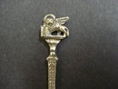 Figural Condiment Fork - Italian Silver
