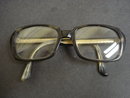 Elegant Vintage Dark Rimmed Eyeglasses