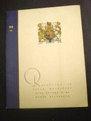 Reception Program to King George VI and Queen