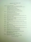 Reception Program to King George VI and Queen