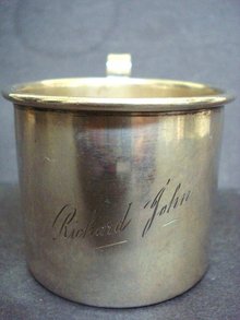 Sterling Baby Cup - Richard John