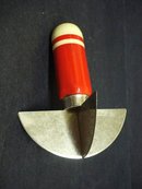 Vintage Kitchen Tool - Wood Handle Red