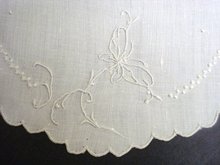 Embroidered Madeira Doily