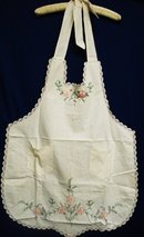 Embroidered Ladies Apron