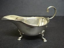 Precious Sterling Gravy Boat