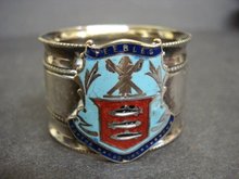 Napkin Ring Crest of PEEBLES
