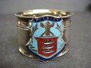 Napkin Ring Crest of PEEBLES