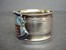 Napkin Ring Crest of PEEBLES
