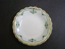 Butterpats Green/White/Gold Set of Four