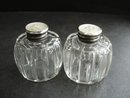 Salt/Pepper Shakers Sterling Tops